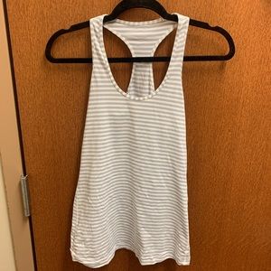 Lululemon striped tank top